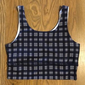 DYI Elevate Bra Plaid